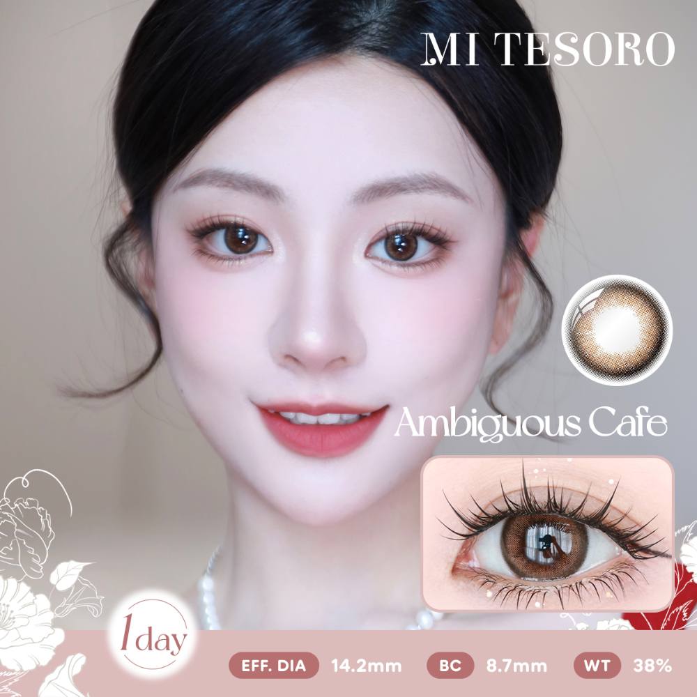 Ambiguous Cafe-Mi Tesoro 1 Day Color Con 10pcs (Eff dia:14.2mm)