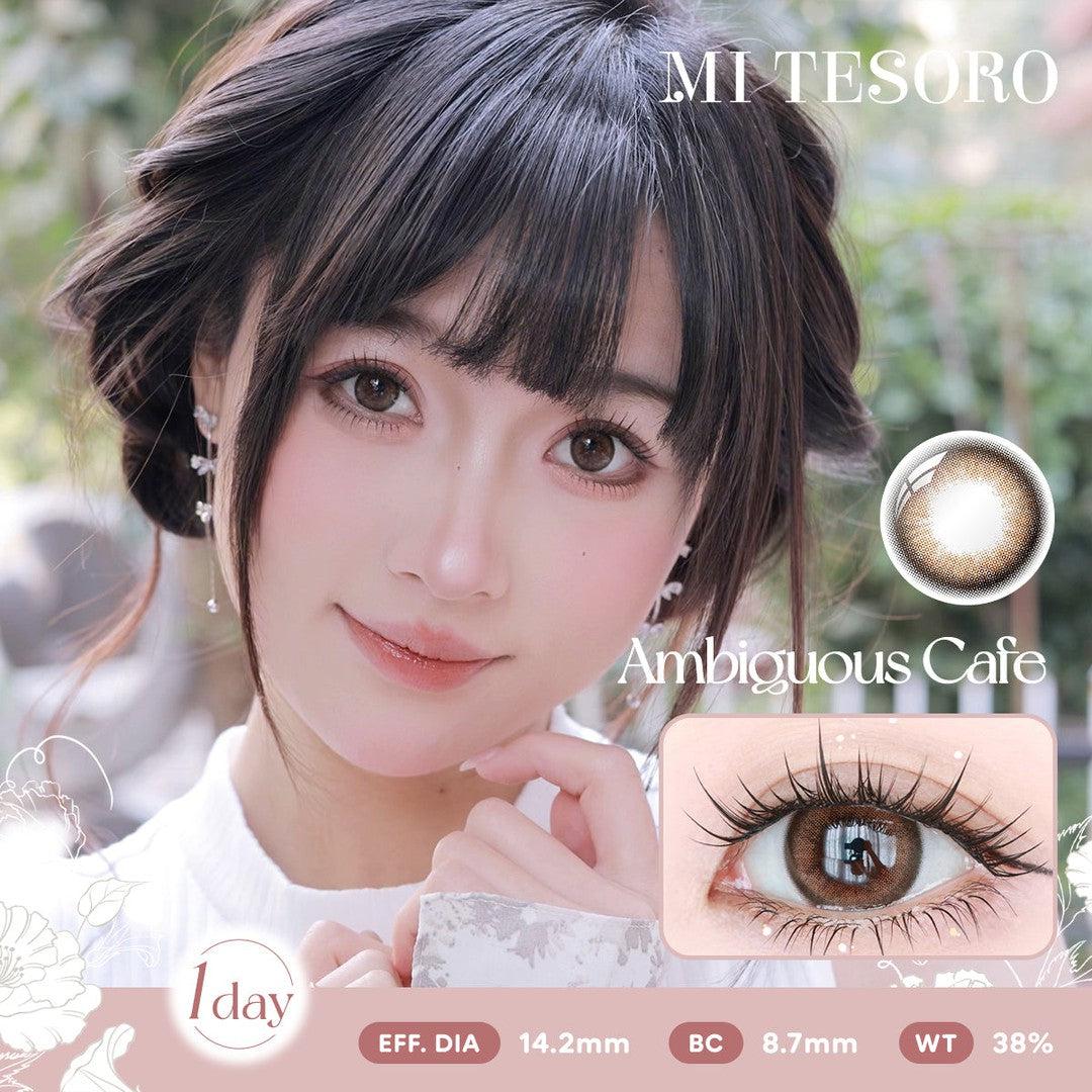 Ambiguous Cafe-Mi Tesoro 1 Day Color Con 10pcs (Eff dia:14.2mm)