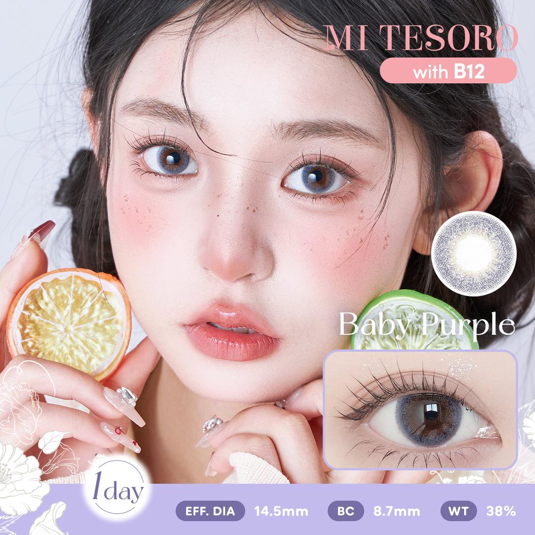 Baby Purple-Mi Tesoro 1 Day Color Con 10pcs