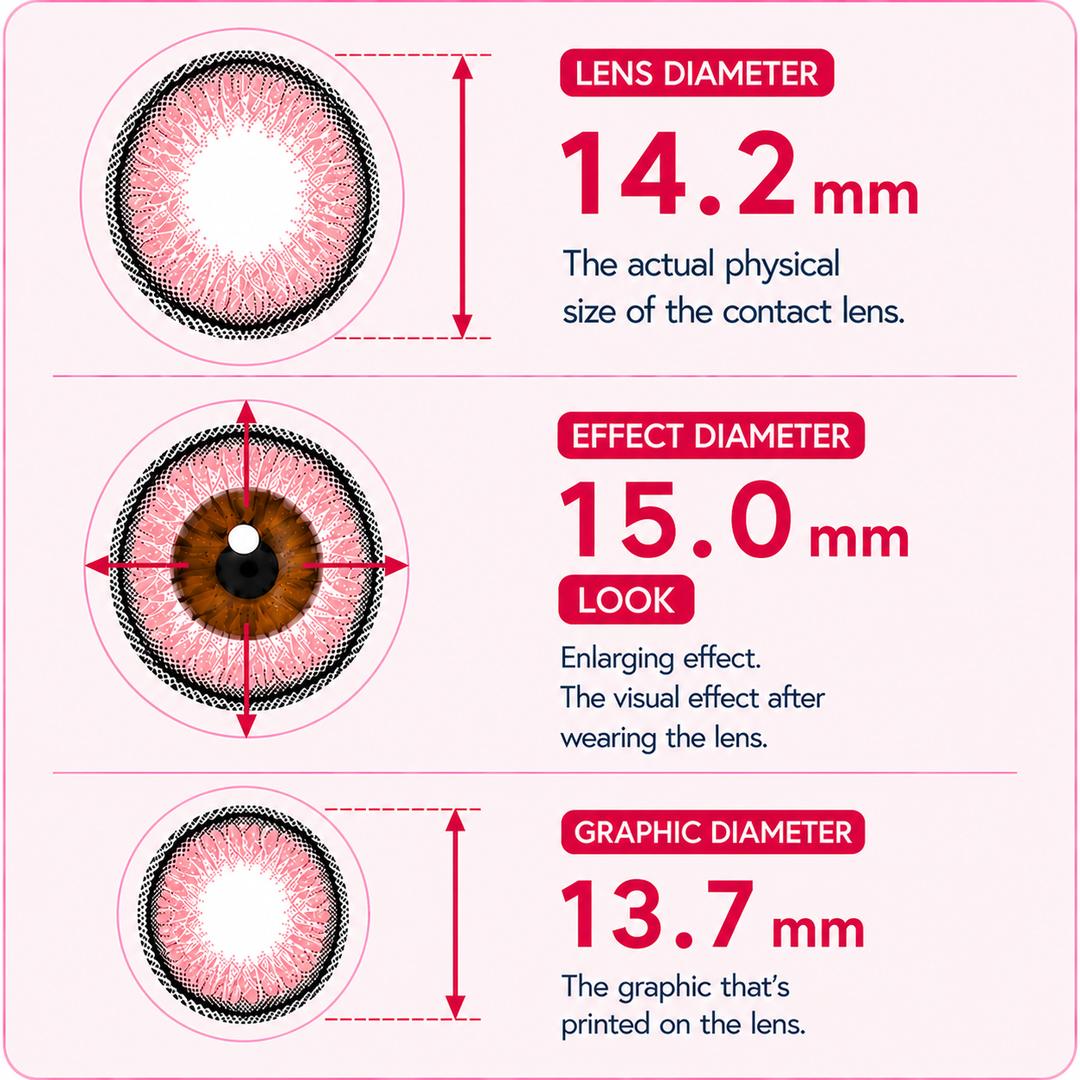 Whisper Mocha-Mi Tesoro 1 Day Color Con 10pcs (Eff dia:15mm)