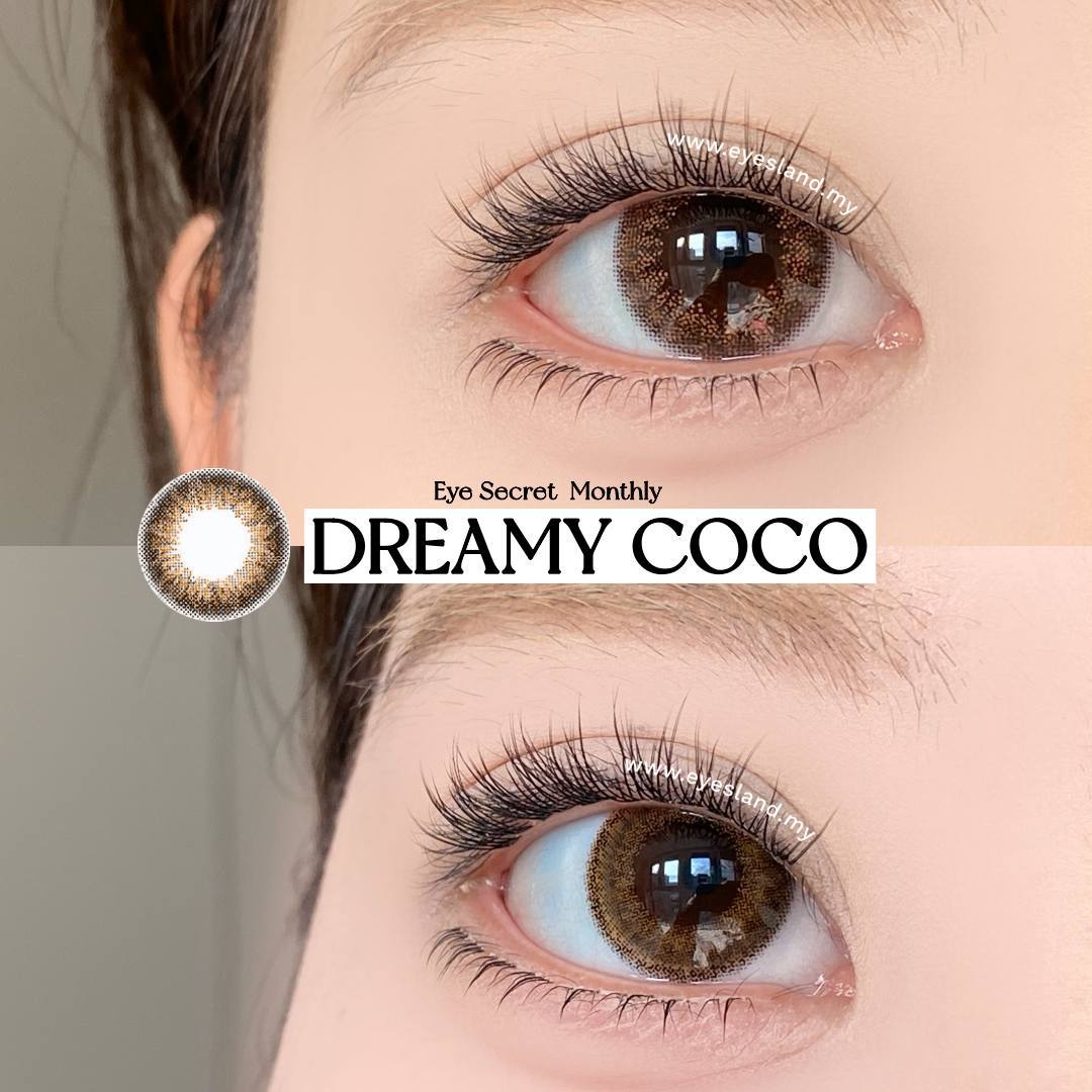 Dreamy Coco-Eye Secret 38% Monthly Color Lens 2pcs (Eff dia:15mm)