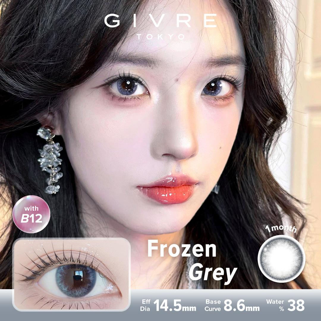 Frozen Grey-Givre Monthly Color Con 2pcs (Eff Dia:14.5mm)