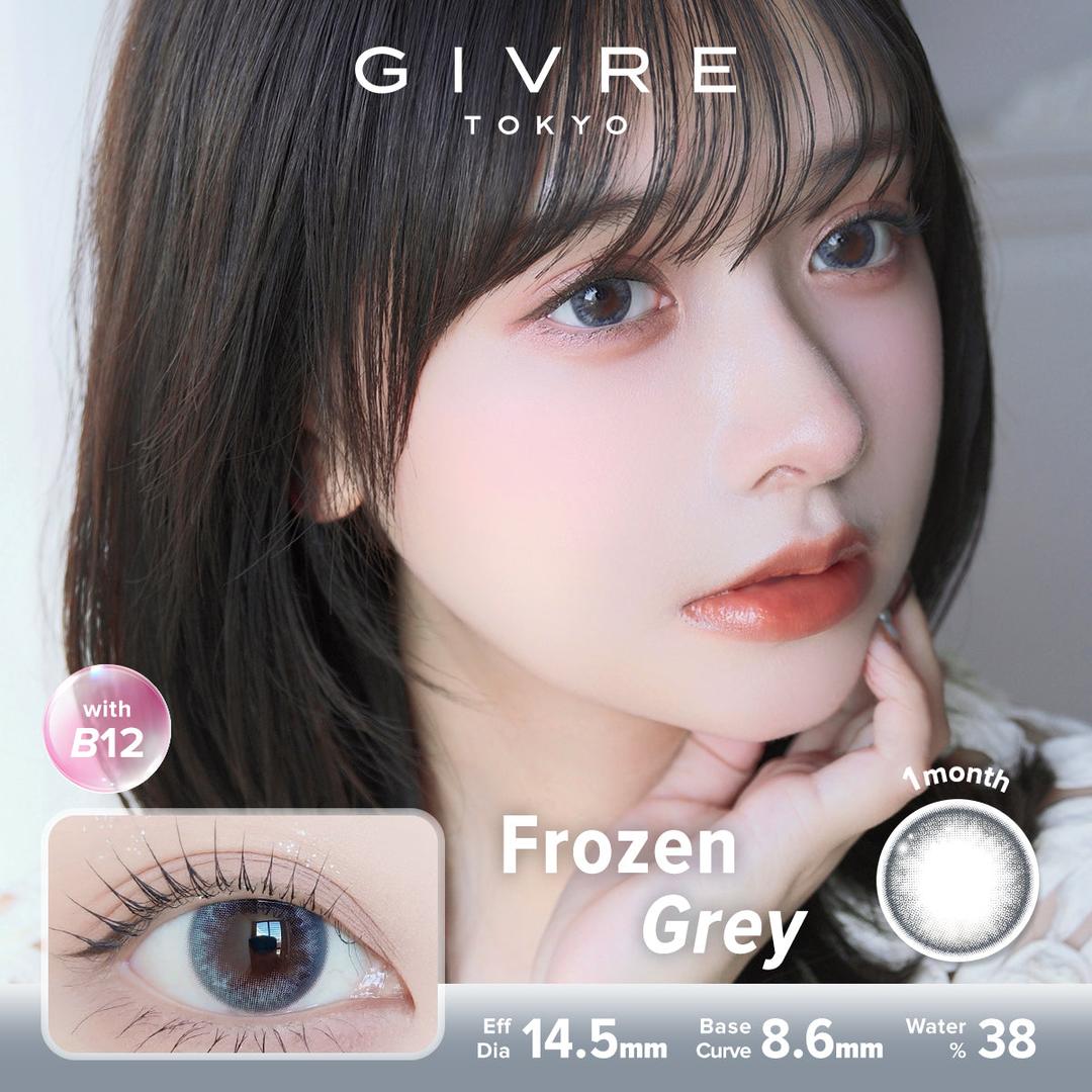 Frozen Grey-Givre Monthly Color Con 2pcs (Eff Dia:14.5mm)