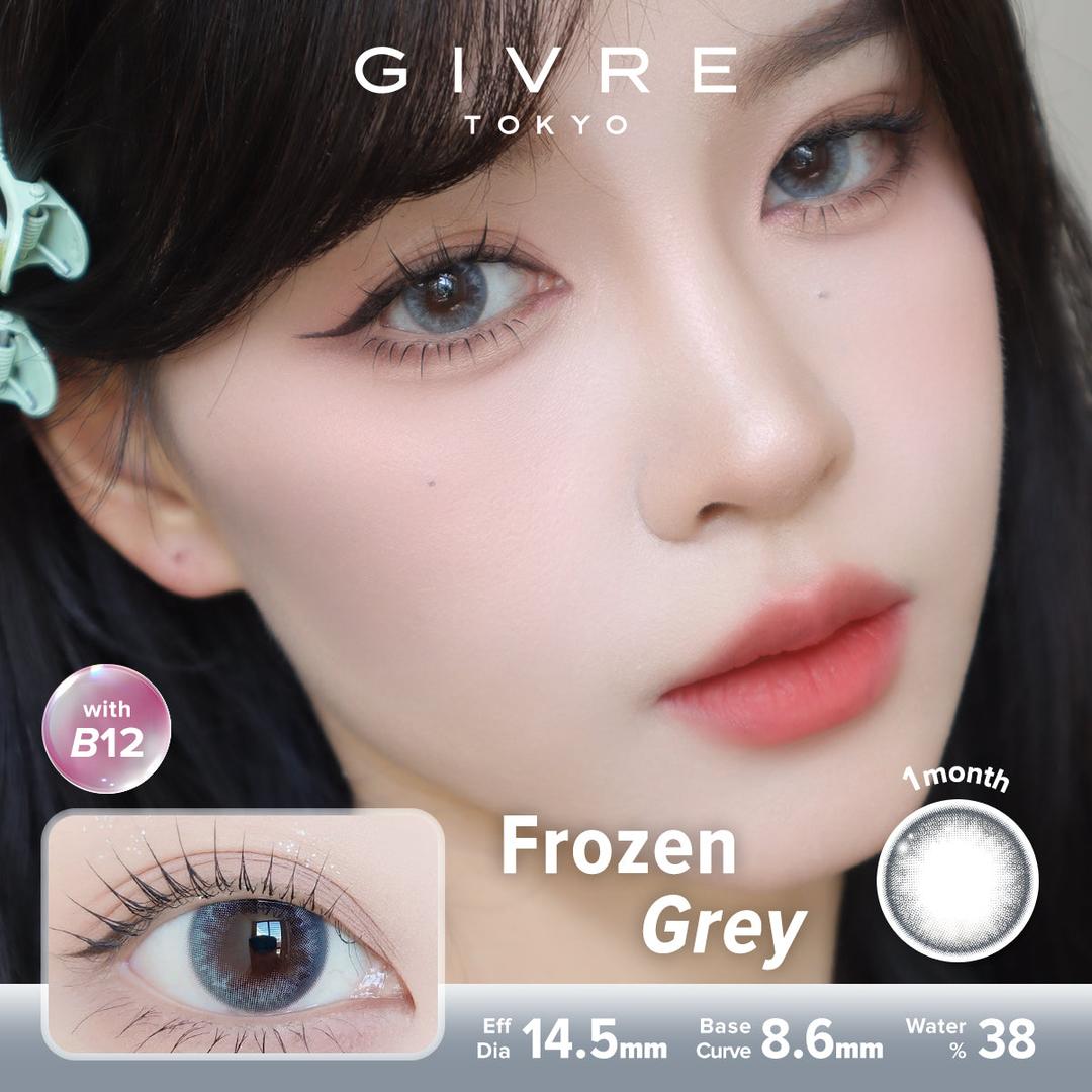 Frozen Grey-Givre Monthly Color Con 2pcs (Eff Dia:14.5mm)
