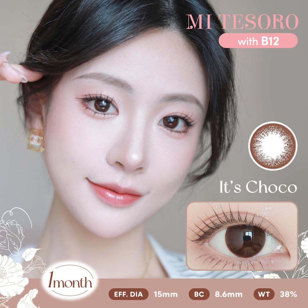 Its Choco -Mi Tesoro Monthly Color Con 2pcs (Eff dia:15mm)