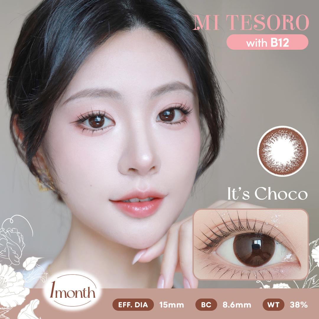 Its Choco -Mi Tesoro Monthly Color Con 2pcs (Eff dia:15mm)