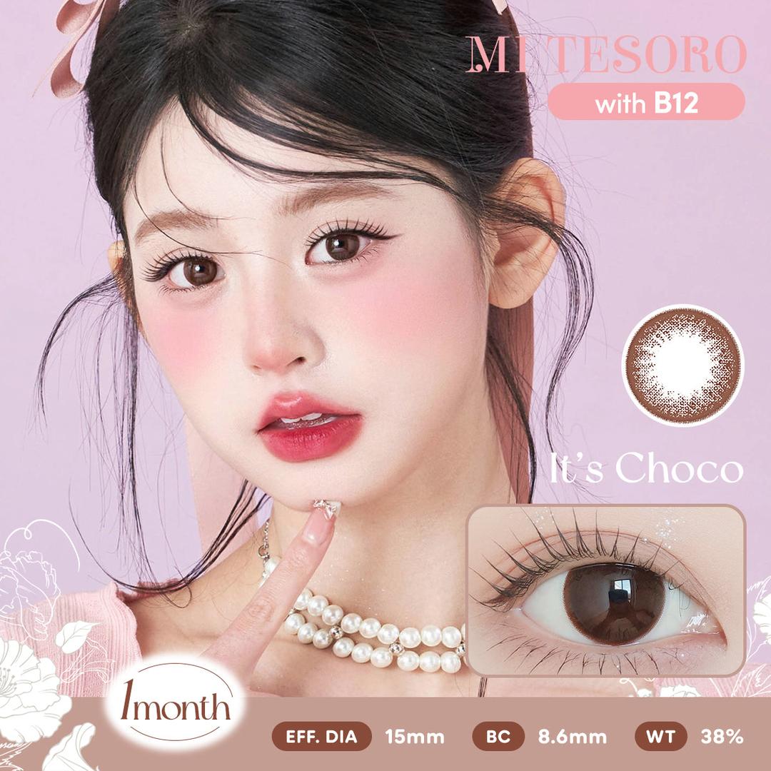 Its Choco -Mi Tesoro Monthly Color Con 2pcs (Eff dia:15mm)