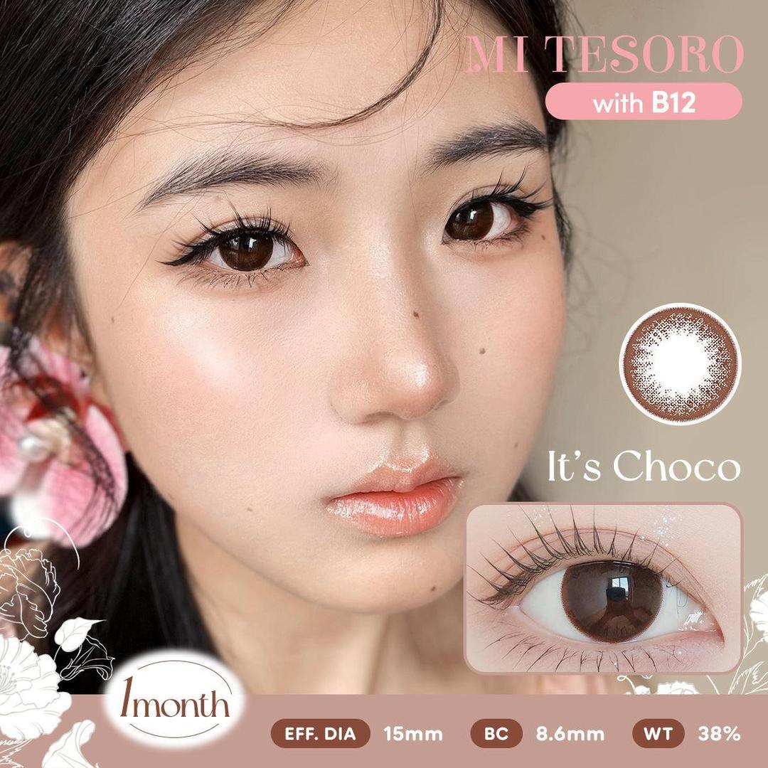 Its Choco -Mi Tesoro Monthly Color Con 2pcs (Eff dia:15mm)