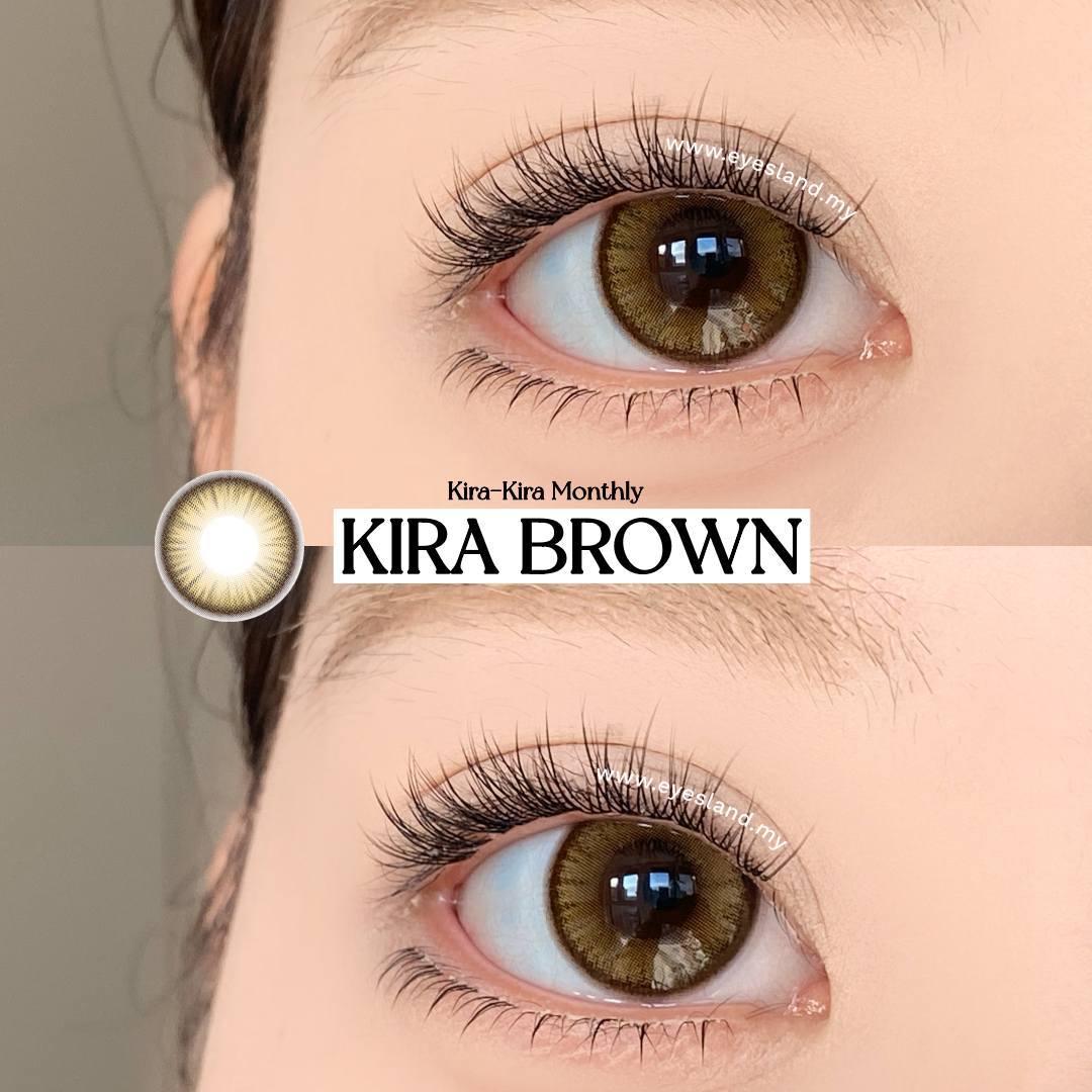 Kira Brown-Kira-Kira Monthly Color Lens 2pcs (Eff dia:14.5mm)