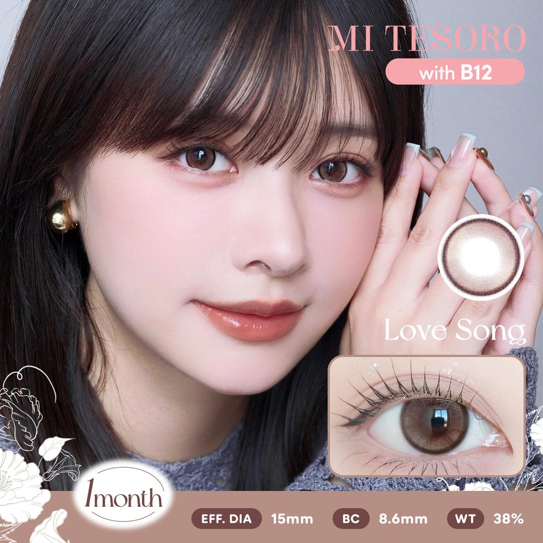 Love Song-Mi Tesoro Monthly Color Con 2pcs (Eff dia:14.5mm)