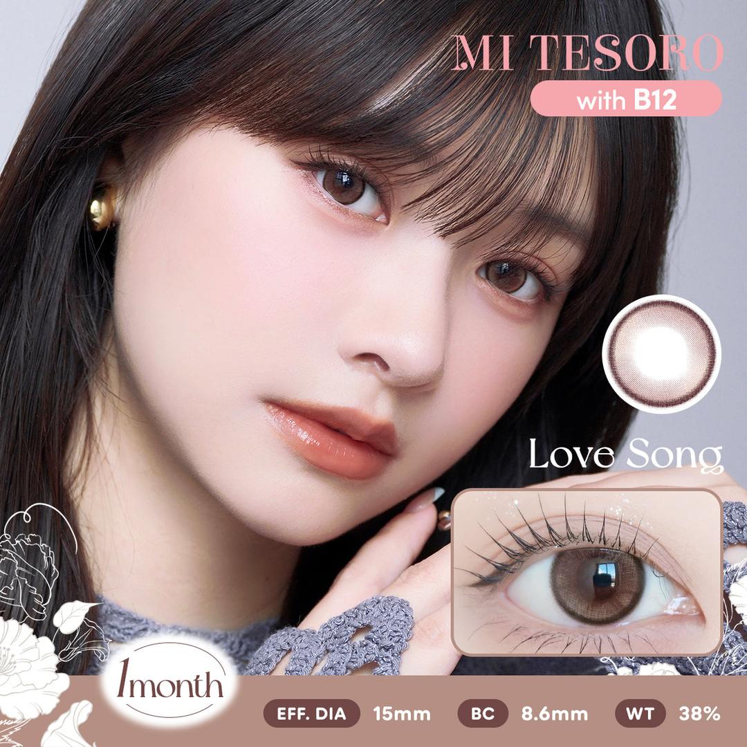 Love Song-Mi Tesoro Monthly Color Con 2pcs (Eff dia:14.5mm)