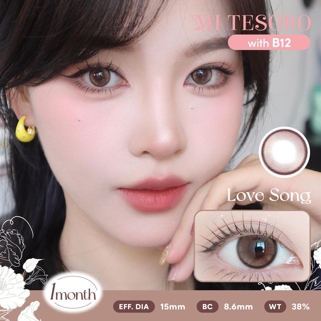 Love Song-Mi Tesoro Monthly Color Con 2pcs (Eff dia:14.5mm)