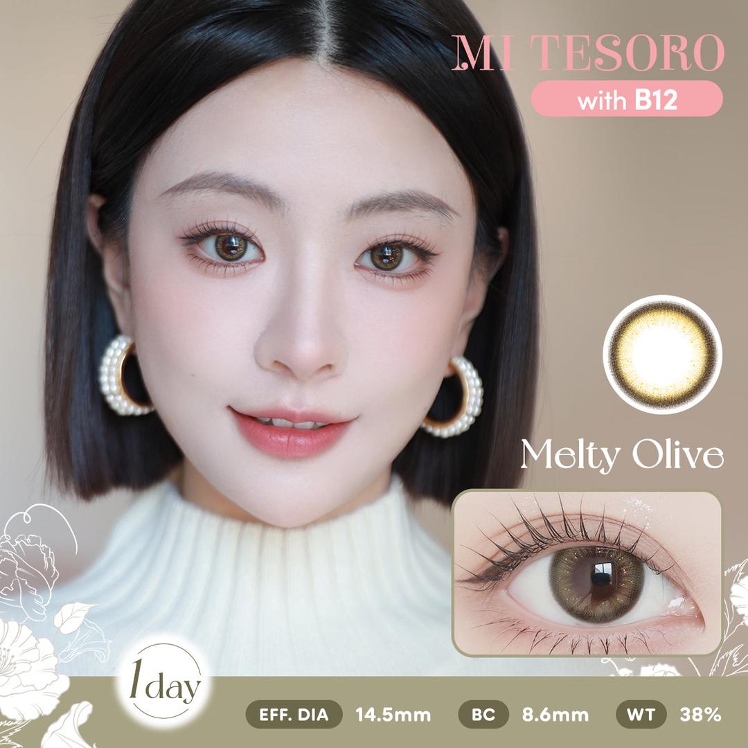 Melty Olive-Mi Tesoro 1 Day Color Con 10pcs (Eff dia:14.5mm)