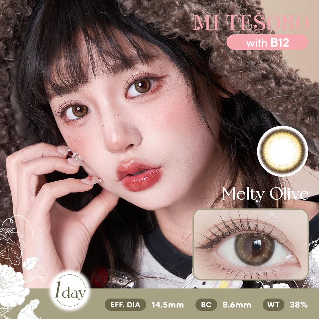 Melty Olive-Mi Tesoro 1 Day Color Con 10pcs (Eff dia:14.5mm)