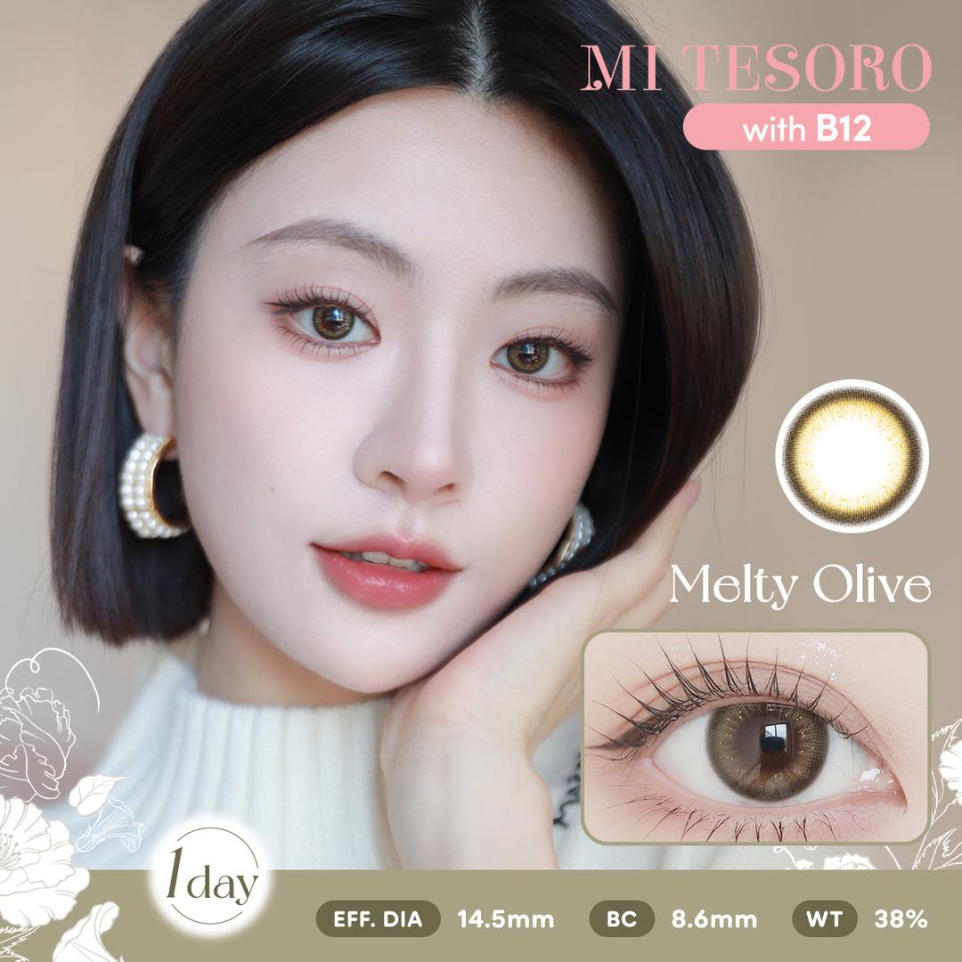 Melty Olive-Mi Tesoro 1 Day Color Con 10pcs (Eff dia:14.5mm)