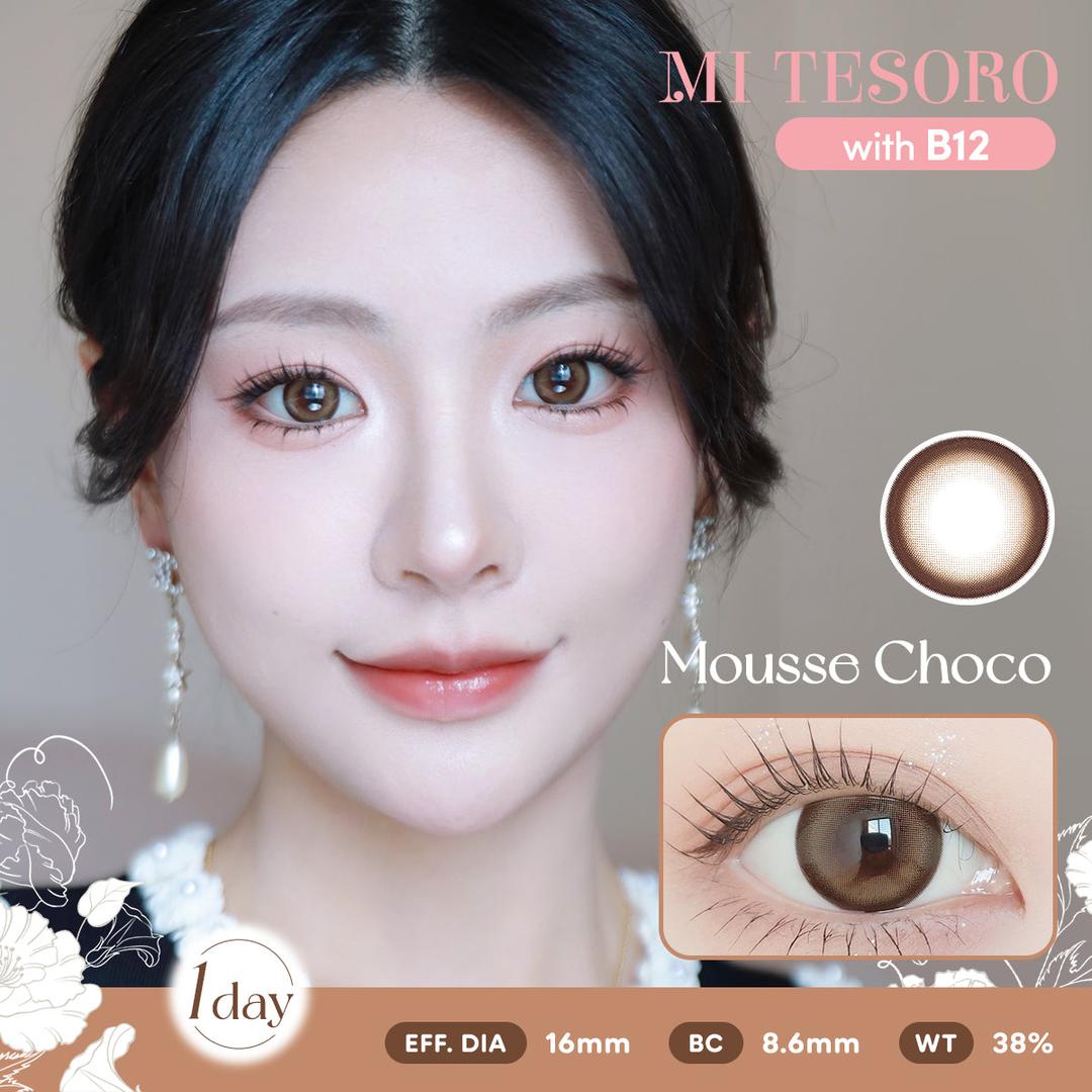 Mousse Choco-Mi Tesoro 1 Day Color Con 10pcs (Eff dia:16mm)
