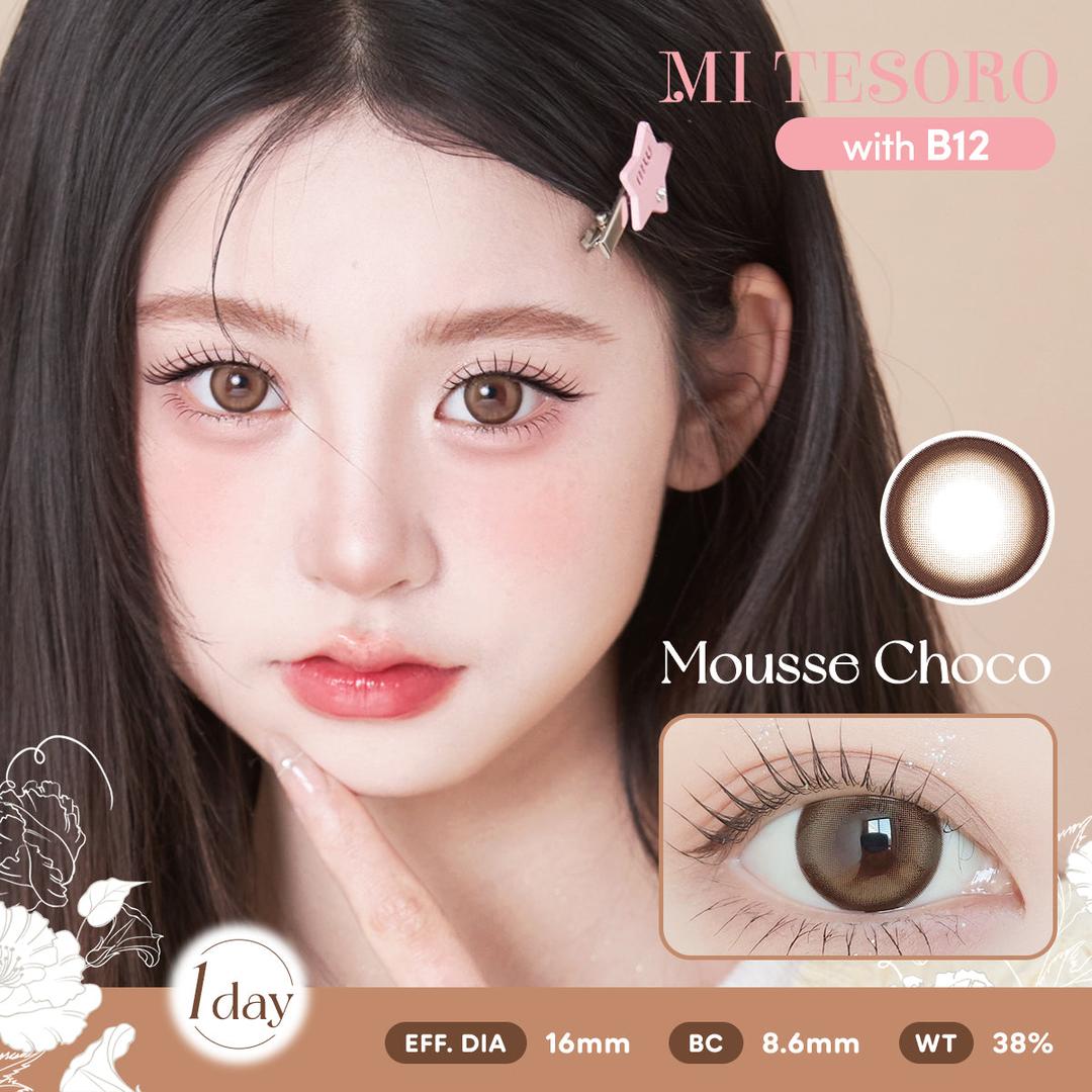 Mousse Choco-Mi Tesoro 1 Day Color Con 10pcs (Eff dia:16mm)