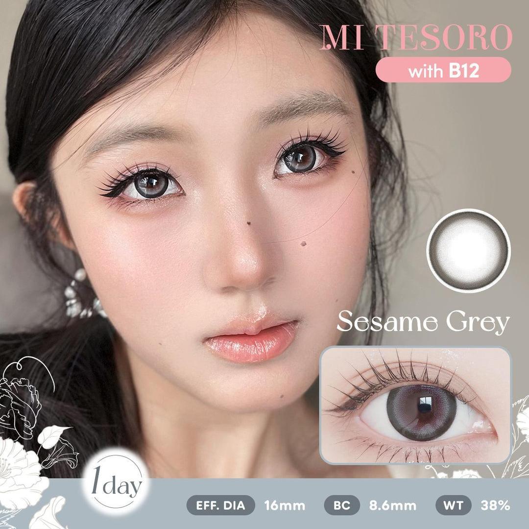 Sesame Grey-Mi Tesoro 1 Day Color Con 10pcs