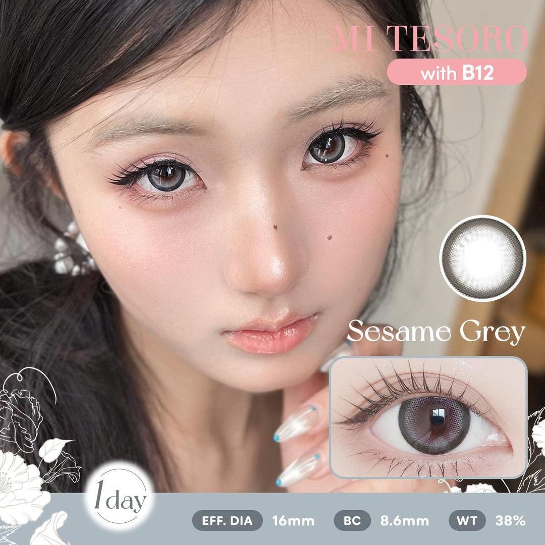 Sesame Grey-Mi Tesoro 1 Day Color Con 10pcs