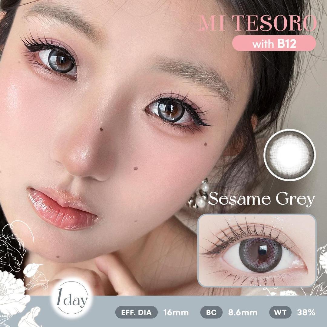 Sesame Grey-Mi Tesoro 1 Day Color Con 10pcs
