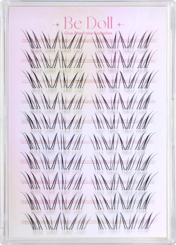 【Large size】Be Doll Glue free False Eyelashes - Style K W20 安陵容