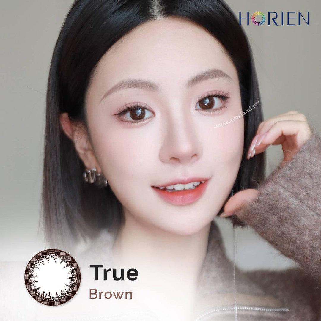 True Brown-Eye Secret 38% 1 Day Color Lenses 10pcs (Eff dia:16mm)