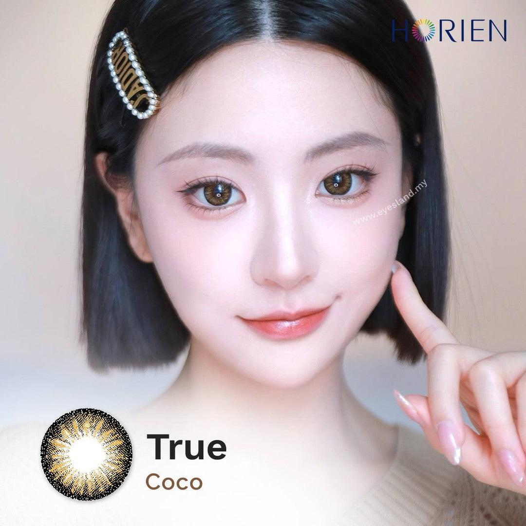 True Coco-Eye Secret 38% 1 Day Color Lenses 10pcs (Eff dia:16mm)