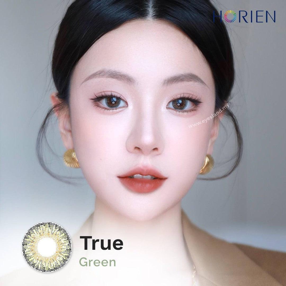 True Green-Eye Secret 38% 1 Day Color Lenses 10pcs (Eff dia:15mm)