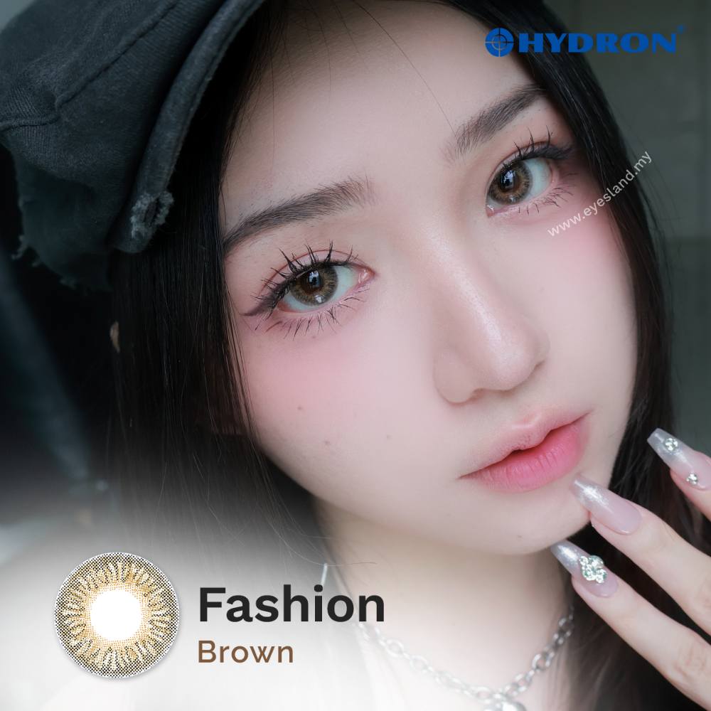 Fashion Brown-Star Shine 1 Day Color Contact Lenses 10pcs (Eff dia:14.5mm)