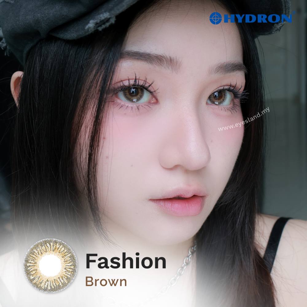 Fashion Brown-Star Shine 1 Day Color Contact Lenses 10pcs (Eff dia:14.5mm)