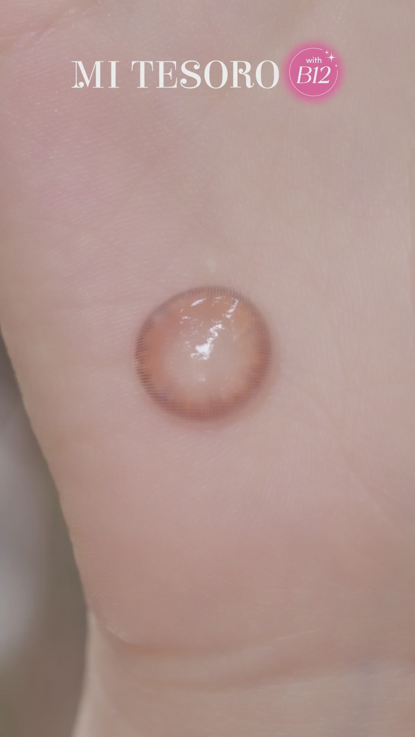 Milk Puff Brown-Mi Tesoro 1 Day Color Con 10pcs (Eff dia:14.2mm)