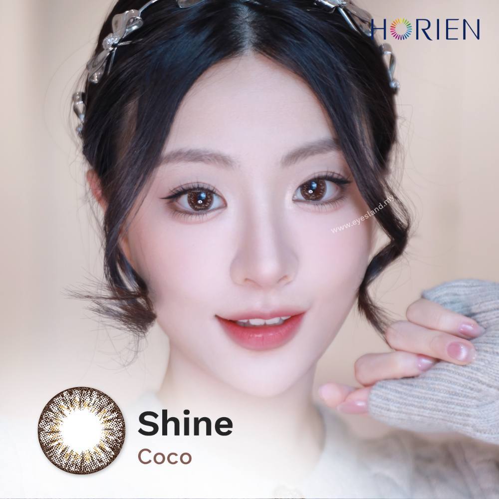 Shine Coco-Eye Secret 38% 3 Month Color Lens 2pcs (Eff dia:16mm)